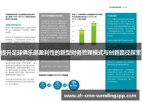 提升足球俱乐部盈利性的新型财务管理模式与创新路径探索